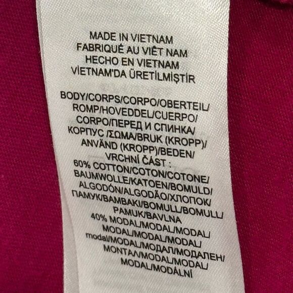 LAUREN RALPH LAUREN T-SHIRT. FUCHSIA. - Picture 6 of 7
